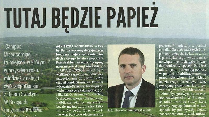 ŚDM Artur Kozioł - Papież